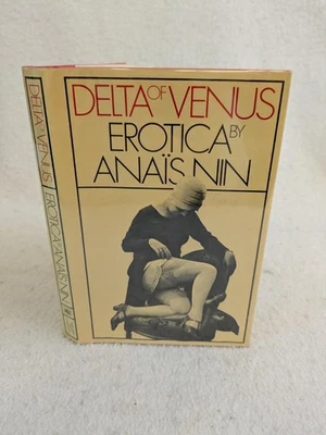 Anais Nin DELTA OF VENUS Erotica 1977 Harcourt Brace Jovanovich, NY HC/DJ - Image 1 of 4