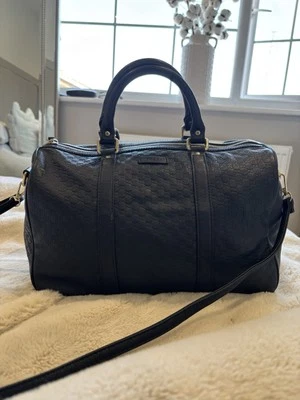 Gucci Shoulder Bag Medium Black Leather - Image 1 of 4