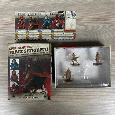 ZOMBICIDE SPECIAL GUEST MARC SIMONETTI EXPANSION SURVIVORS GUF012 ANTHA CADENCE - Image 1 of 4