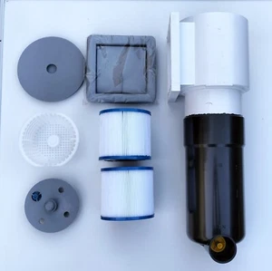 Pool and Spa Skimmer Box,Davey Spa-Quip Series 1000 & 2 X Magnum Filters Q1005 - Picture 1 of 10