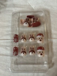 Künstliche Nägel zum aufkleben press on nails Weihnachten 🎄⛄️ - Bild 1 von 1