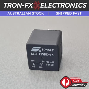1PCS SLD-12VDC-1A RELAY GENERAL PURPOSE NON LATCHING SPST 40A 12V 4 Pin - Picture 1 of 7