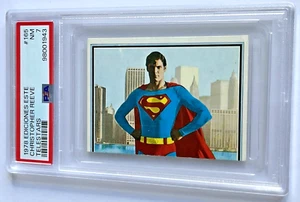 1978 Ediciones Este Telestars Christopher Reeve Superman Card #165  PSA 7 - Picture 1 of 3
