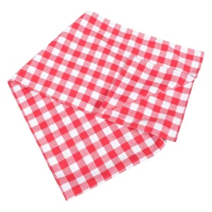 Lichterketten Karierter Tischläufer Baumwolltischdecke Waschbare - Bild 1 von 16