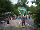 Photo 6x4 'I'm forever blowing bubbles.'' An entertainer at Greenwood For c2011