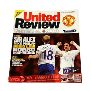 MANCHESTER UNITED V WEST HAM UNITED  - PREMIER LEAGUE - 23/2/2010 - Picture 1 of 1