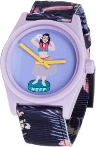 Neff Herren Unisex Täglich Hawaii Hula Mädchen Tropisch Armband Uhr Neues Modell NF0208 - Bild 1 von 3