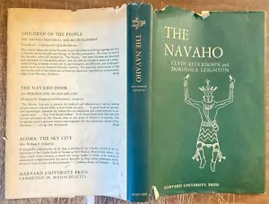 1947 The Navaho Kluckhorn & Leighton NATIVE AMERICAN NAVAJO PEOPLE CULTURE RELIG - Foto 1 di 9