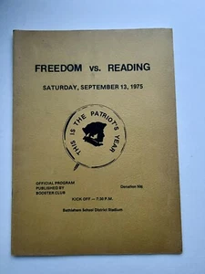 VTG FREEDOM HIGH SCHOOL VS READING FOOTBALL PROGRAM SEPT 13, 1975 BETHLEHEM PA - Picture 1 of 8
