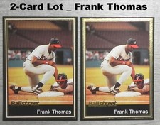 FRANK THOMAS _ 2-Card Lot _ 1991 Ballstreet #23 _ Low Mailing Cost