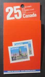 CANADA STAMPS #BK103b 1988 MINT "PARLIAMENT BUILDINGS" BOOKLET - Picture 1 of 3