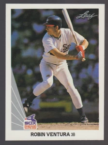 Tarjeta promocional ROBIN VENTURA White Sox 1990 hoja vista previa #8 de 12 mega rara distribuidor - Imagen 1 de 2