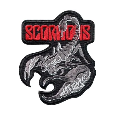 PATCHWORK PARADISE Scorpions Rock Band Embroidered Iron-On Patch
