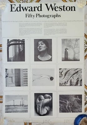 Edward Weston Fifty Photographs Double sided poster ORIG - Image 1 of 4