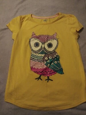 Camiseta estampada Crazy 8 Owl para niñas talla XL 14 Foto 1 de 4
