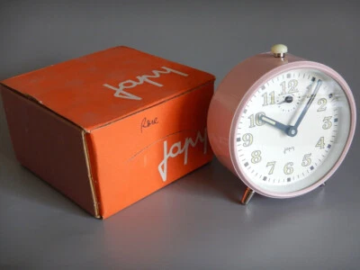 Table Clock Alarm Clock Japy Stock New Years 70 IN Sa Box Original Never Sold As - Image 1 of 4