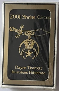 Carte da gioco Shrine Circus Gemaco Bridge 2001 sigillate Dayne Tharrett Potentate - Foto 1 di 3