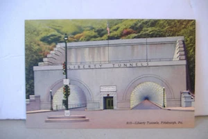 VINTAGE POSTCARD~LIBERTY TUNNELS~ PITTSBURGH, PA.~810~ - Picture 1 of 2