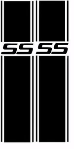 "SS" truck bed stripe kit decal vinyl sticker fits Dodge Ford Chevy Toyota GMC - Picture 1 of 1