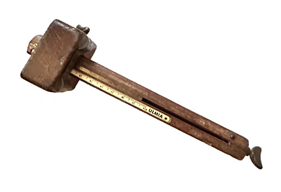 Ancien trusquin ULMIA palissandre laiton - outil - menuisier marine - Photo 1/4