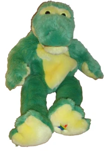 Alligator 15 Zoll Stofftier Plüsch mit Regenbogen Stern Emblem auf Pfote & Öffnung im Rücken - Bild 1 von 4