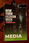 NEW YORK FASHION WEEK - MEDIA PASS - NYFW - FEB. 2024 - SAME ON BOTH SIDES