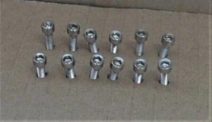 SET of 12 IBANEZ QUANTUM HUMBUCKER PICKUP POLE PIECES FOR DOUBLE COIL PICKUPS - Picture 1 of 8