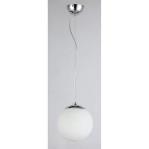 Lampen Pendel 1x40W/E27, Weiss & Chrom, Modern, Neu! - Bild 1 von 2