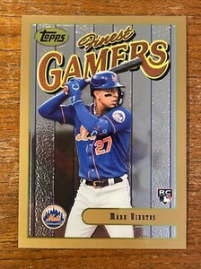 2023 Topps Finest Flashbacks #26 - Mark Vientos RC - New York Mets