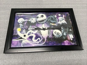 nightmare before christmas Deathofcolor Framed Picture 19x13 2019 -NO DAMAGE - Picture 1 of 6