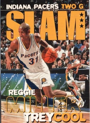 1996-97 Aros #322 Reggie Miller - Imagem 1 de 2