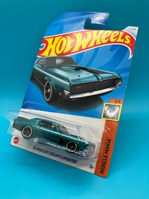 Hot Wheels '69 MERCURY COUGAR ELIMINATOR (Verde) Foto 1 de 2