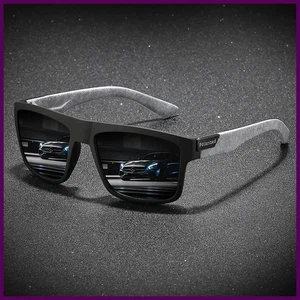 Moda Vintage Cuadrado Polarizado Gafas de sol Hombres Mujeres Conducción Pesca UV400 - Imagen 1 de 30