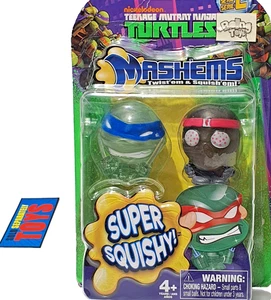 Nickelodeon TMNT Mashems LEONARDO FOOT SOLDIER super squishy series 2 pack C - Picture 1 of 10