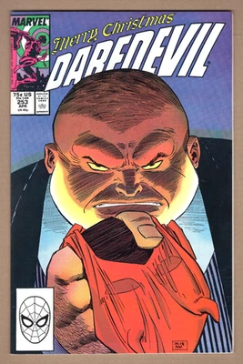 DAREDEVIL #253 NM KINGPIN app JRjr art & cvr Christmas 1988 Marvel Comics - Image 1 of 2