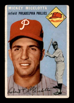 1954 Topps #212 Bob Micelotta RC VG/VGEX X3212512 - Image 1 of 3