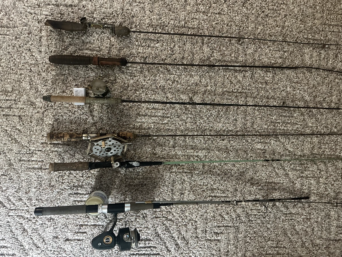 Antique Steel Fishing Rod In Vintage Fishing Rods for sale - eBay