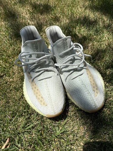 Taglia 14 Adidas Yeezy Boost 350 V2 Hyperspace INDOSSATE POCHISSIMO ottime condizioni