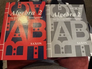 Saxon Algebra 2 - Home Study Packet & Textbook (old) by John Saxon 2nd edition - Picture 1 of 1
