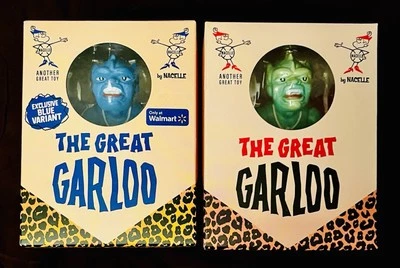 The Great Garloo Exclusive Blue Variant + Versão Verde Comum - Imagem 1 de 4