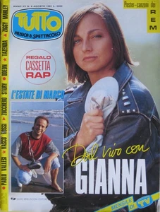 TUTTO 8 1991 Gianna Nannini Vasco Rossi REM Wendy James De La Soul Paolo Vallesi - Foto 1 di 1