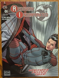 Recovery Incorporated #1 Cubierta C Gran Tamaño Kickstarter Comics Lux Casi Nuevo - Imagen 1 de 2