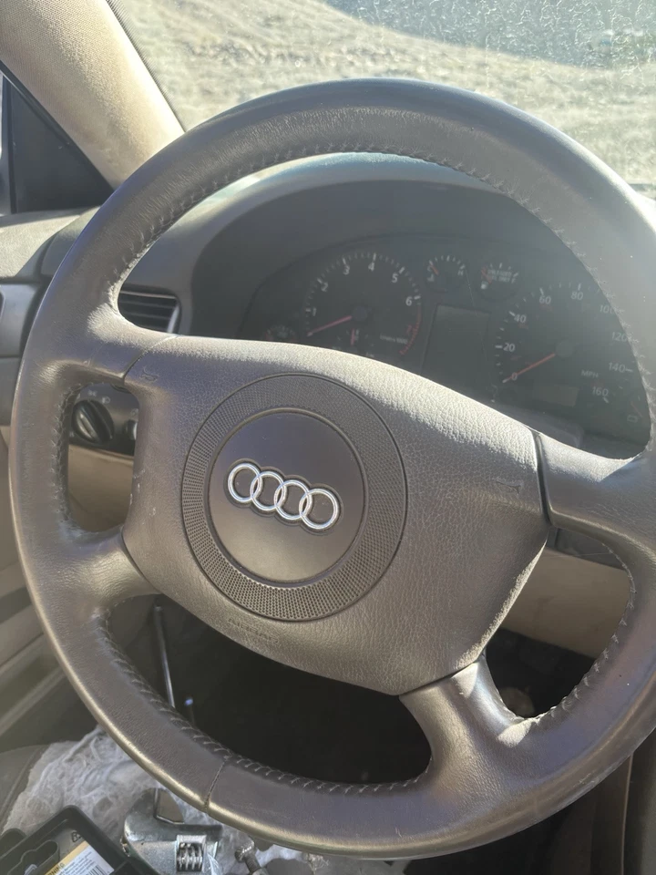 1999 AUDI A6 РУЛЕВОЕ КОЛЕСО КОЖАНЫЙ OEM 98 99 00 01 - Изображение 1 из 1