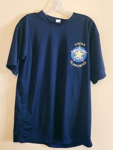United States Deputy Sheriff Supporter USDSA T-Shirt L Polyester kostenloser Versand - Bild 1 von 4