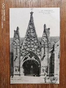 CPA - 29 - PONT CROIX - Le Portail de Notre-Dame de Roscudon - Imagen 1 de 2