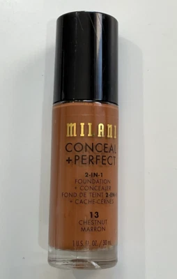 Milani Conceal + Perfect 2-in-1 Foundation + Concealer  13 Chestnut - Image 1 of 4
