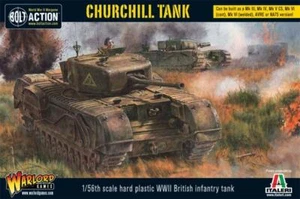 TANQUE DE INFANTERÍA CHURCHILL ESCALA 1/56 - BOLT ACTION - JUEGOS WARLORD - Imagen 1 de 3