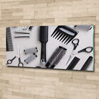 Tulup Acrylic Glass Print Wall Art Image 125x50cm - Tools for the hairdresser