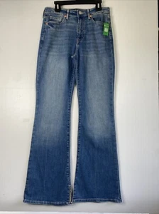 GAP Jeans Girls 16 70s Flair Leg Cotton Blend Hi Rise 26” Waist 29” Inseam NWT - Picture 1 of 12