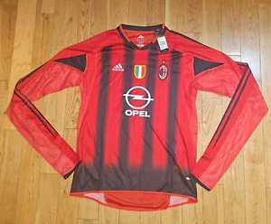 AC Mailand ROT HOME Langarm Marek Jankulovski #18 Fußball Soccer Trikot Neu mit Etikett M - Bild 1 von 6